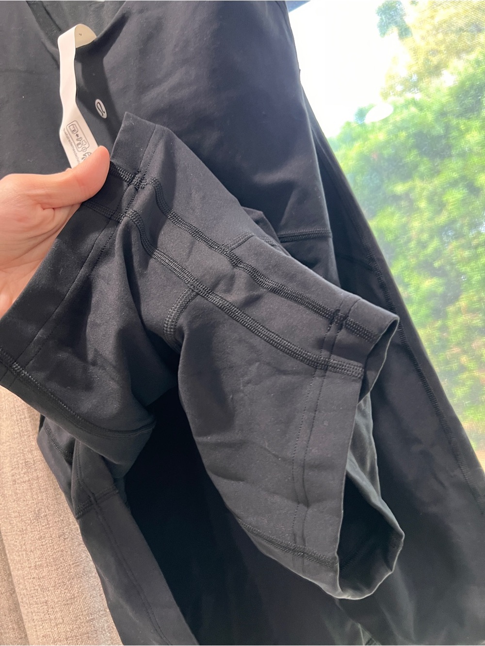 New❤️Lululemon 4 align dress in Black Athletic Dress with shorts - Picture 8 of 11